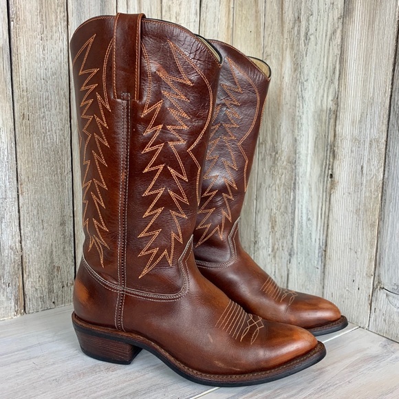 cowboy boots with a zipper
